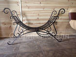 Дровница из металла - фото 3