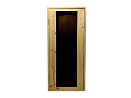 Дверь Тайга (стекло) для бани 1860х700, Беларусь