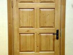 Двери Спасские, входные деревянные.