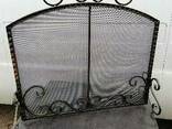 Экран для камина кованый ЭК2 Грифонсервис - фото 1