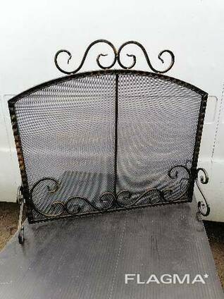 Экран для камина кованый ЭК2 Грифонсервис