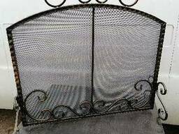 Экран для камина кованый ЭК2 Грифонсервис