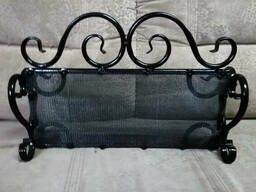 Экран для камина кованый мини ЭК4 Грифонсервис