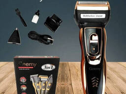 Электрическая бритва и триммер для волос (бороды) Geemy GM-595