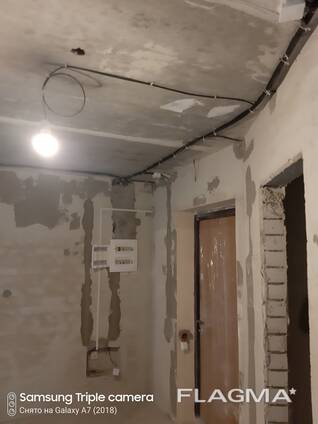 Электрик Электромонжажные работы