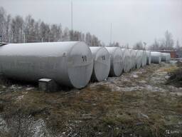 Пожарная гсм емкость резервуар цистерна бочка оцинкованная 25м3 бу