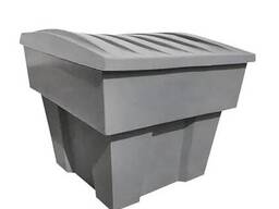 Емкость (ящик) для песчано-солевой смеси (250л) серая