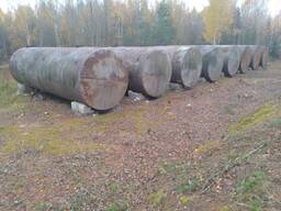 Емкости стальные, резервуары, бочки, цистерны 25-60 куб