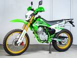 Эндуро мотоцикл Sprmotors Crossroad-3 зеленый - фото 2
