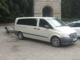 Эвакуация перевозка лафетом