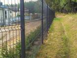 Еврозабор 3д (D) ограждения. Ворота. С установкой по РБ.