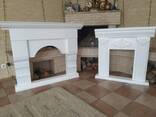 Фальшкамин из пенопласта - фото 3