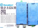 Finder DC-24V finder Type 40.52 8A finder 55.34.9.024.00407A finder99.01.2.000.00 6-220VDC - фото 1