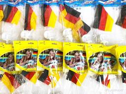 Флагодержатель с флагами стран, опт, сток из Германии