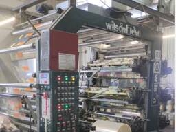 Флексографическая печатная машина ярусного типа