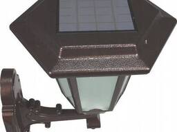 Фонарь садовый настенный солнечной батарее из нержавеющей стали 4V/300MA SOL0978
