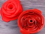 Форма для выпечки силиконовая "Роза" 24 х 19.7 х 6.5 см - фото 1