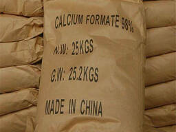 Формиат кальция 99% (в мешках по 25кг) Китай