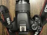Фотоаппарат зеркальный Canon EOS 600D Kit 18-55mm IS II с объективом. - фото 1