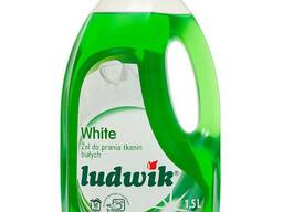 Гель для стирки белых тканей WHITE "Ludwik" 1,5 л