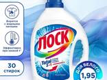 Гель для стирки ЛОСК Орхидея и масло макадамии, 2,19л - фото 1