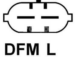 Генератор оригинальный восстановленный Opel Vectra 2008