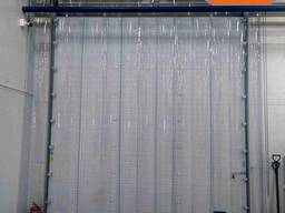 Гибкие ленты вместо дверей на склад, производство (прозрачные, ПВХ, силиконовые)