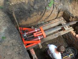 Горизонтальное бурение, прокол под дорогой Новогрудок