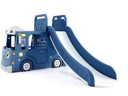 Горка + игровая зона Perfetto Sport Автомобиль PS-049-B (синий)