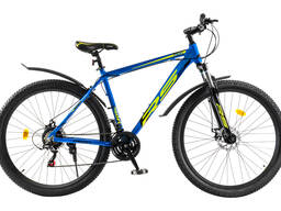 Горный велосипед RS Profi 29 (синий/салатовый)