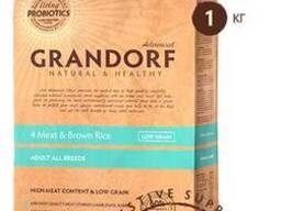 Grandorf Dog Probiotic 4 Meat &amp;amp; Rice Medium&amp;amp;Maxi-сухой корм для собак