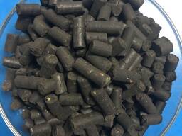 Гранулированное удобрение из торфа