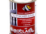 Грунт-эмаль по ржавчине "EUROCLASS" черная 0,9 кг - фото 1