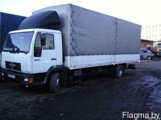 Грузоперевозки MAN 5-7т.45куб. м. ТЕНТ