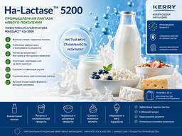Ha-Lactase™ 5200 Kerry Group — фермент для безлактозной молочной продукции