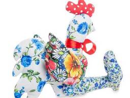 Игрушка лоскутная «Петушок» F7D89O