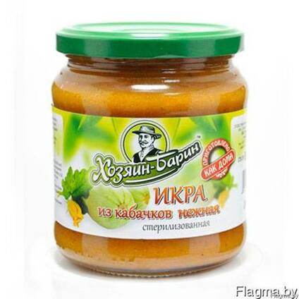 Икра из кабачков