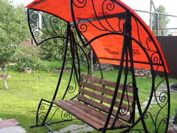 Качели кованые