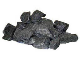 Камень для банных печей габбро-диабаз колотый, 20 кг