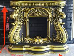 Камин . Каминный портал. Портал.