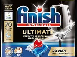 Капсулы для посудомоечных машин Finish Ultimate