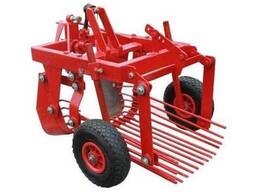 Картофелекопалка для мотоблока МТЗ Краян КВ-05 пневмоколеса