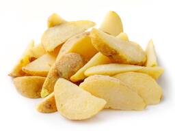 Картофельные дольки в кожуре