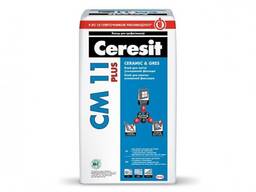 Клей для плитки усиленной фиксации Ceresit CM 11 Plus 25 кг