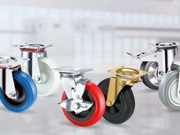 Колеса и ролики для складской техники