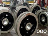Колеса К2Р 200х60 , К2Р 250х70 , К2Р 320х70 , К2Р 320х80 крановые двухребордные кран тележка - фото 3