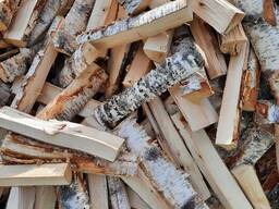 Колотые дрова по 40 см. Береза