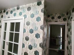 Комплексный ремонт квартир поклейка обоев