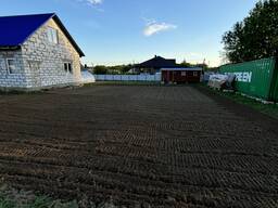 Выравнивание участка в Дзержинском районе