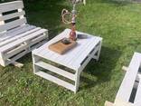 Комплект мебели из массива дерева ( Мебель из паллет ) - фото 3
